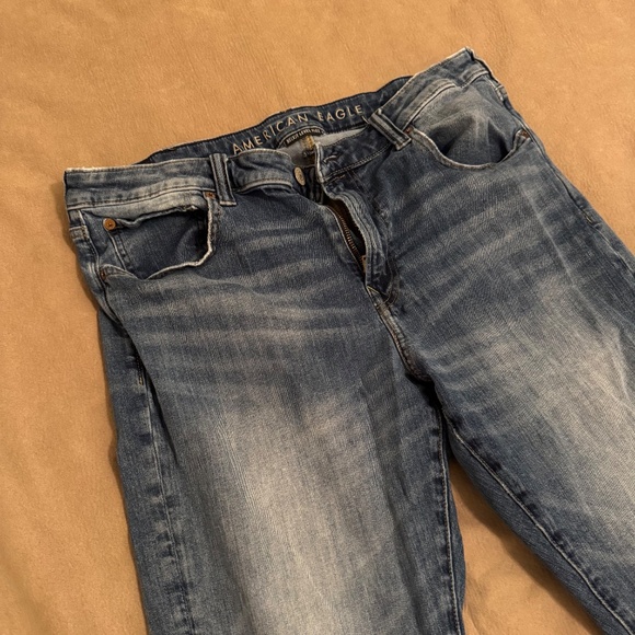 American Eagle Next Level Flex Jeans - Men’s 38x30 in Original Straight - Picture 3 of 11